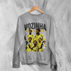 Vozinha Cape Verde Sweatshirt Vintage Vozinha Shirt, Soccer Legend Crewneck