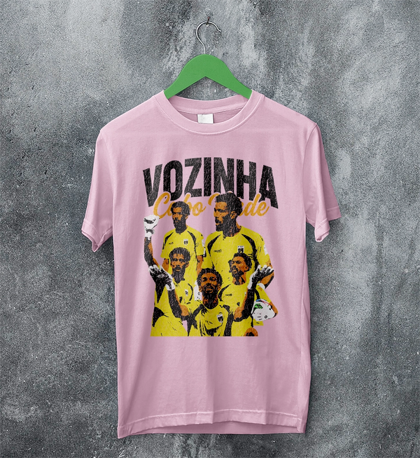 Vozinha Cape Verde T-Shirt Vintage Vozinha Shirt, Soccer Legend Tee