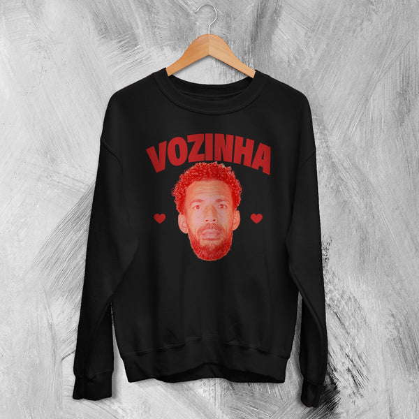 Retro Vozinha Sweatshirt, Vintage Vozinha Face Shirt, Goalkeeper Soccer Legend Crewneck