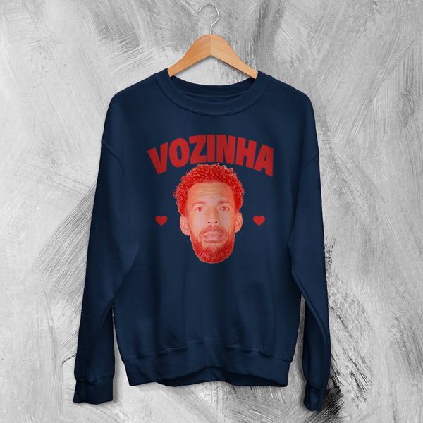 Retro Vozinha Sweatshirt, Vintage Vozinha Face Shirt, Goalkeeper Soccer Legend Crewneck
