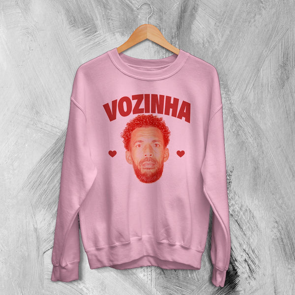 Retro Vozinha Sweatshirt, Vintage Vozinha Face Shirt, Goalkeeper Soccer Legend Crewneck