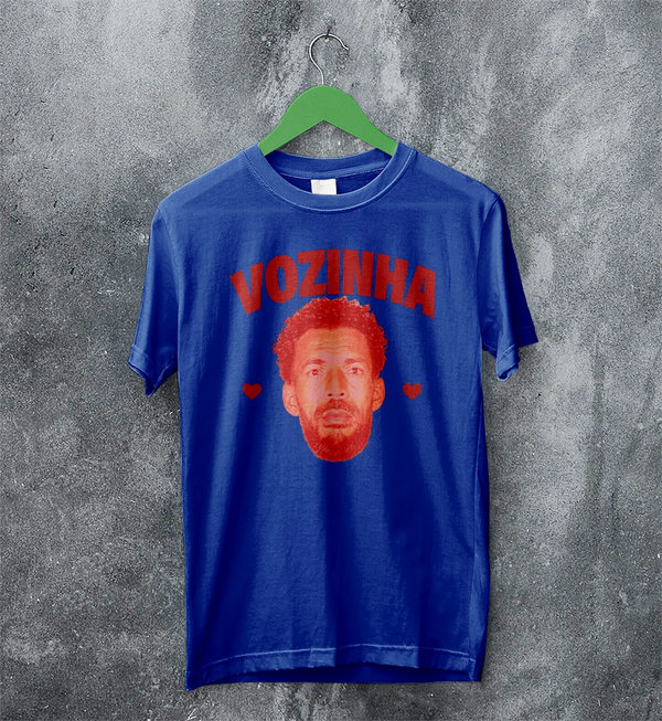 Retro Vozinha T-Shirt, Vintage Vozinha Face Shirt, Goalkeeper Soccer Legend Tee
