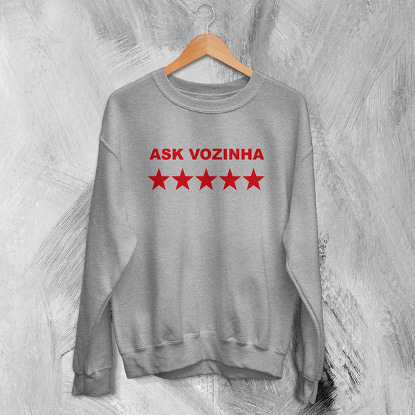 Vozinha Sweatshirt, Vintage Ask Vozinha Shirt, Goalkeeper Star Soccer Legend Crewneck