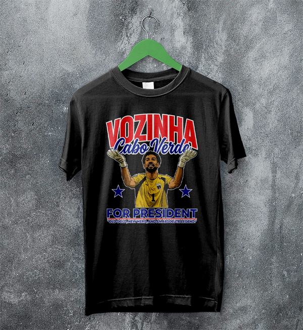Vozinha For President TShirt, Vintage Vozinha Capo Verde Tee