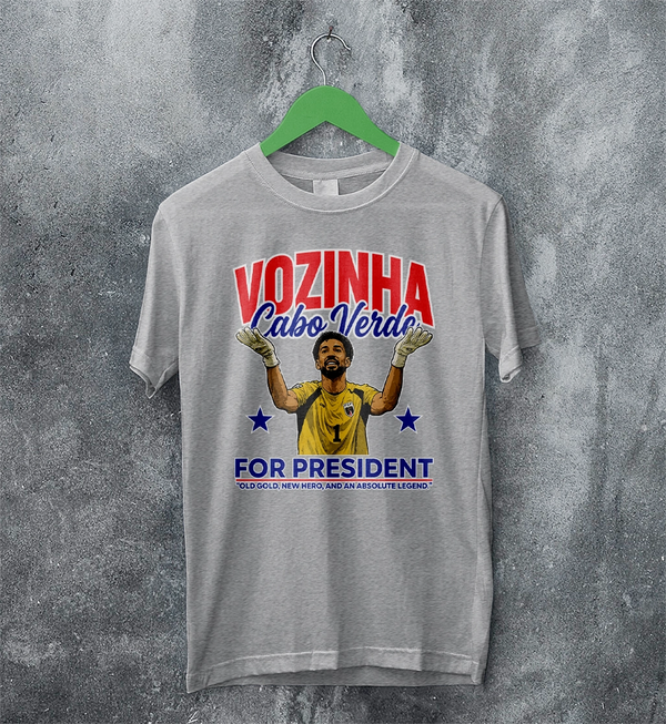 Vozinha For President TShirt, Vintage Vozinha Capo Verde Tee