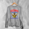 Vozinha For President Sweatshirt, Vintage Vozinha Capo Verde Crewneck