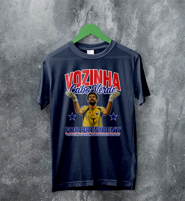 Vozinha For President TShirt, Vintage Vozinha Capo Verde Tee