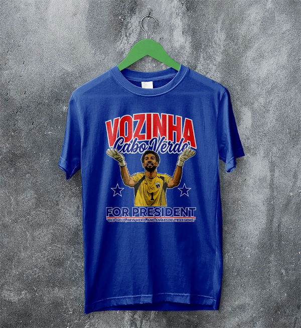 Vozinha For President TShirt, Vintage Vozinha Capo Verde Tee