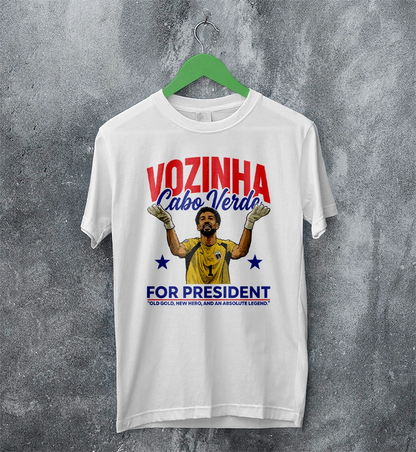 Vozinha For President TShirt, Vintage Vozinha Capo Verde Tee