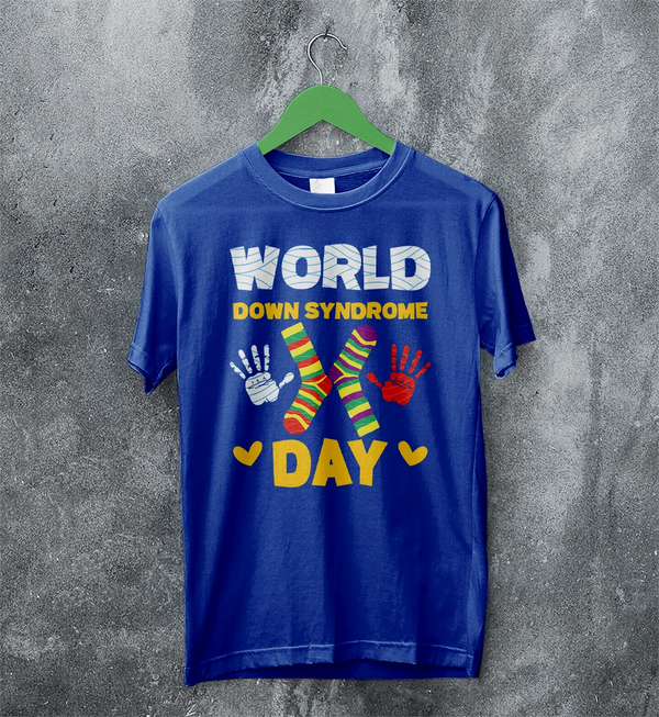 World Down Syndrome Day T-shirt Down Syndrome Support Shirt WDSD Tee