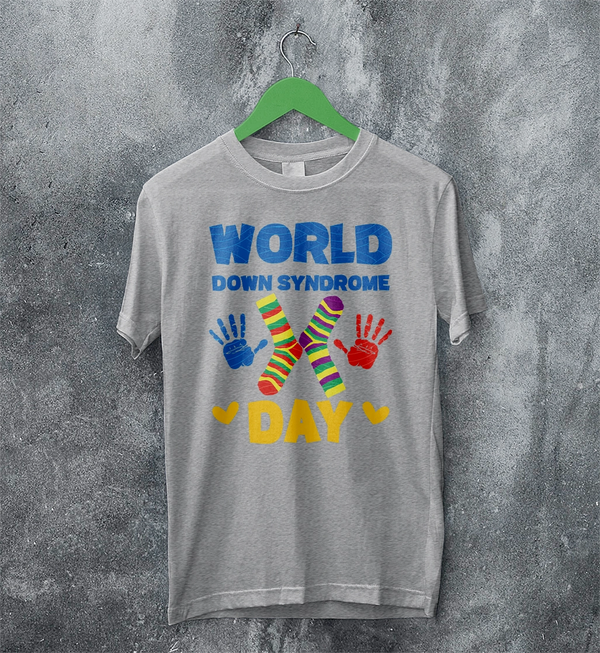 World Down Syndrome Day T-shirt Down Syndrome Support Shirt WDSD Tee