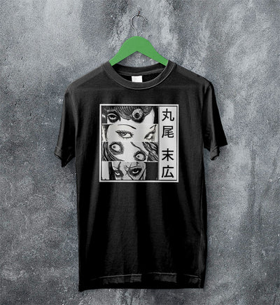 Japanese Terror Tomie Graphic T-Shirt Tomie Junji Ito Shirt Anime Shirt