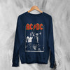 ACDC Sweatshirt AC/DC Heavy Metal Sweater Rock Band Music Merch