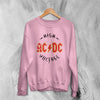 ACDC Sweatshirt High Voltage AC/DC Sweater Rock Band Music Merch