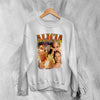 Alicia Keys Sweatshirt American Singer Sweater Vintage R&B Merchandise