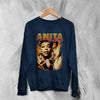 Anita Baker Sweatshirt 80s American Singer Sweater Soul Music Merch