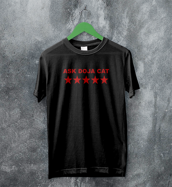 Doja Cat Fans T-Shirt 5 Star Doja Cat Shirt Pop Music Rapper Tee