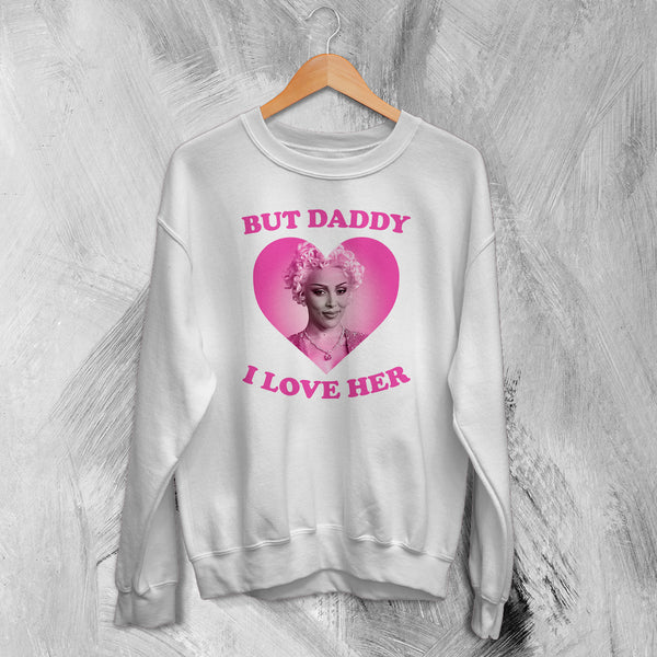 Doja Cat Sweatshirt Rap Doja Cat Lover Shirt Doja Daddy I Love Her Rapper Crewneck