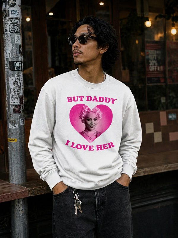 Doja Cat Sweatshirt Rap Doja Cat Lover Shirt Doja Daddy I Love Her Rapper Crewneck