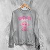 Retro Doja Cat Sweatshirt Rap Meme Face Doja Cat Shirt Pop Music Rapper Crewneck