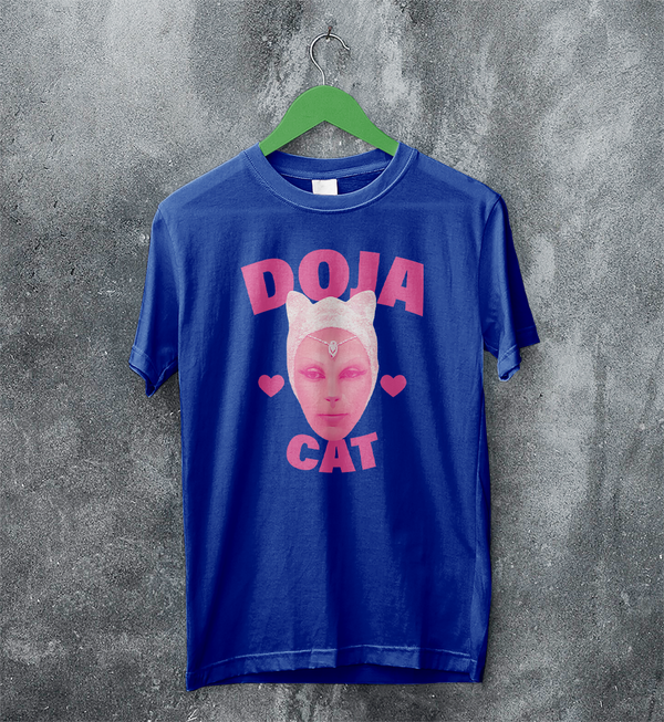Retro Doja Cat T-Shirt Rap Meme Face Doja Cat Shirt Pop Music Rapper Tee
