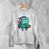 Adventure Time Sweatshirt Cartoon BMO Sweater Animated Character