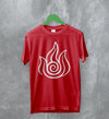 Avatar The Legend of Aang T-Shirt Fire Element Shirt Avatar Anime Merch