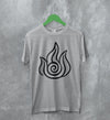 Avatar The Legend of Aang T-Shirt Fire Element Shirt Avatar Anime Merch