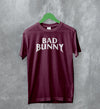 Bad Bunny Logo T-Shirt Bad Bunny Rapper Shirt Rap Merch