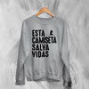 Becky G Sweatshirt Esta Camiseta Salva Vidas Sweater Saving Children Merch