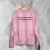 Bella Poarch Sweatshirt Not Build For You Sweater Bella Poarch Quotes