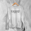 Bella Poarch Sweatshirt Not Build For You Sweater Bella Poarch Quotes