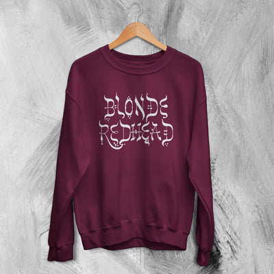 Blonde Redhead Sweatshirt Indie Band Sweater Penny Sparkle Shirt Alt Rock