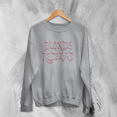 Blonde Redhead Sweatshirt Indie Band Sweater Penny Sparkle Shirt Alt Rock