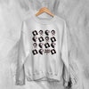 Blonde Redhead Sweatshirt 3 O'Clock Sweater Vintage Tour Shirt Aesthetic