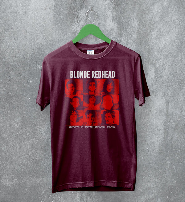 Blonde Redhead T-Shirt Melody of Certain Damaged Lemons Tee Tour Shirt