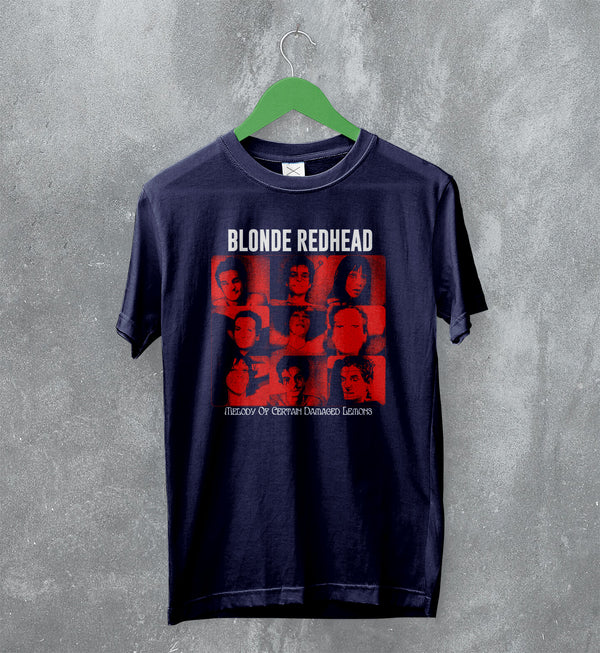 Blonde Redhead T-Shirt Melody of Certain Damaged Lemons Tee Tour Shirt