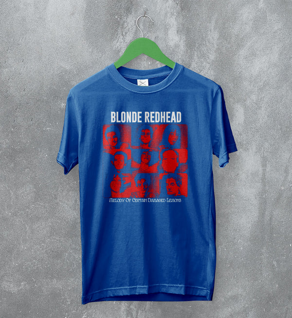 Blonde Redhead T-Shirt Melody of Certain Damaged Lemons Tee Tour Shirt
