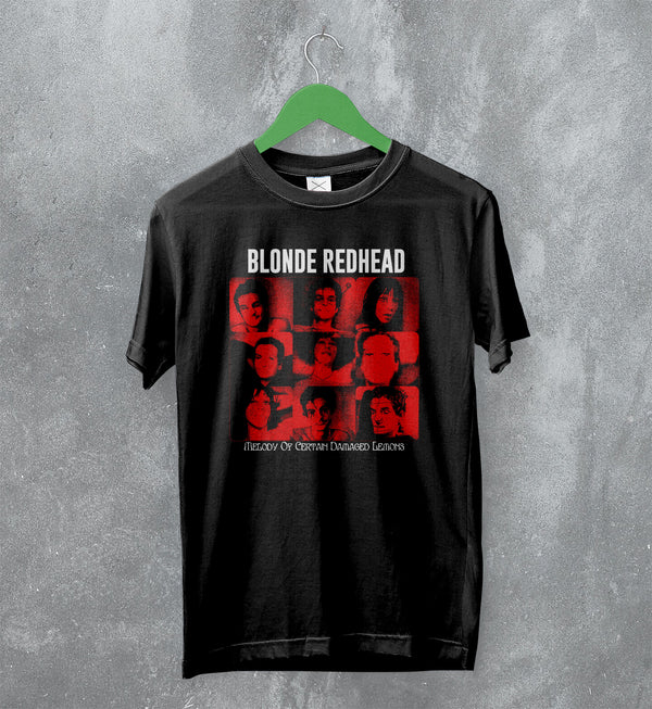 Blonde Redhead T-Shirt Melody of Certain Damaged Lemons Tee Tour Shirt
