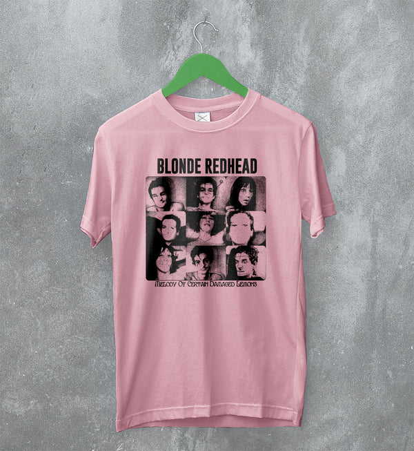 Blonde Redhead T-Shirt Melody of Certain Damaged Lemons Tee Tour Shirt