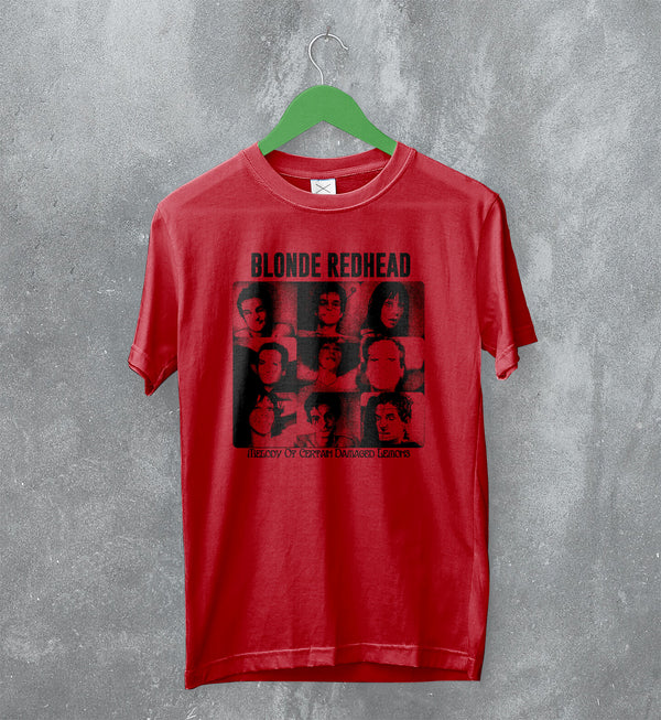 Blonde Redhead T-Shirt Melody of Certain Damaged Lemons Tee Tour Shirt