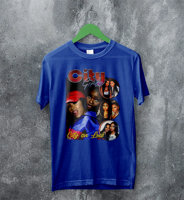 City Girls City On Lock T-Shirt Hip Hop City Girls Shirt Music Bootleg Tee
