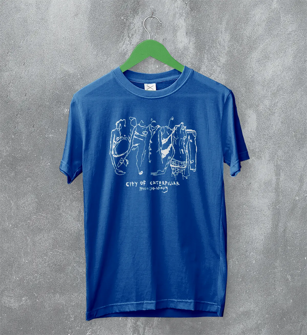 City of Caterpillar T-Shirt Demo + Live Recording Shirt Album Screamo Music Merch