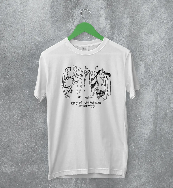 City of Caterpillar T-Shirt Demo + Live Recording Shirt Album Screamo Music Merch