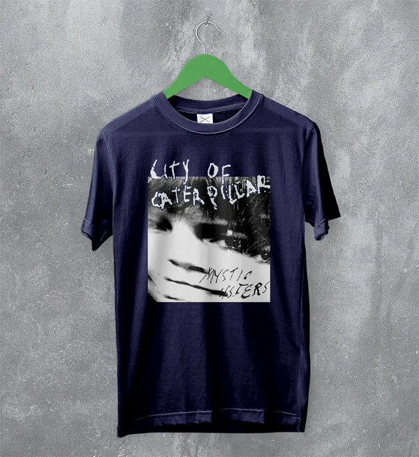City of Caterpillar T-Shirt Mystic Sisters Shirt Screamo Album Concert Graphic Tee
