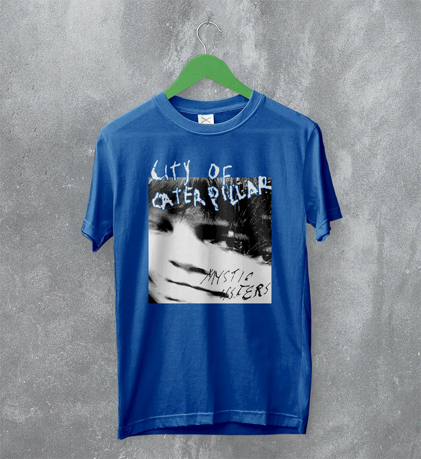 City of Caterpillar T-Shirt Mystic Sisters Shirt Screamo Album Concert Graphic Tee
