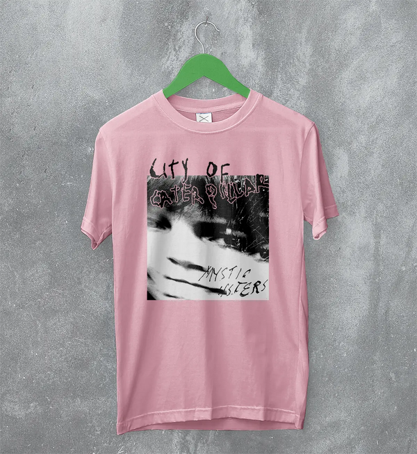 City of Caterpillar T-Shirt Mystic Sisters Shirt Screamo Album Concert Graphic Tee