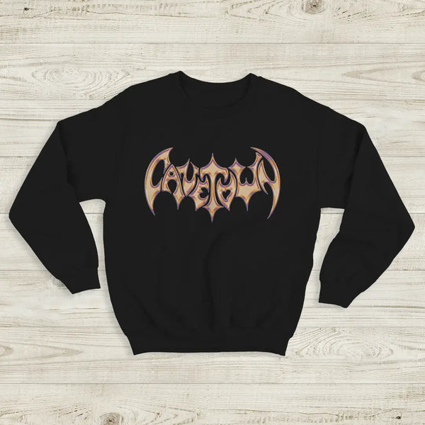 Cavetown Logo Sweatshirt Indie Bat Cavetown Shirt Gentle Ukulele Music Merch