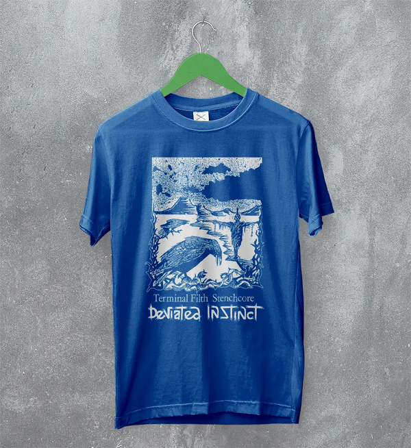 Deviated Instinct Terminal Filth Stenchcore T-Shirt Metal Music Deviated Instinct Shirt
