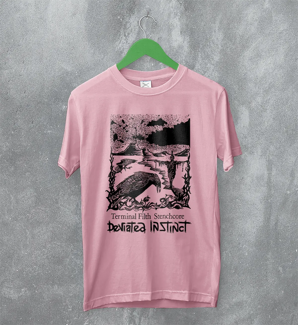 Deviated Instinct Terminal Filth Stenchcore T-Shirt Metal Music Deviated Instinct Shirt